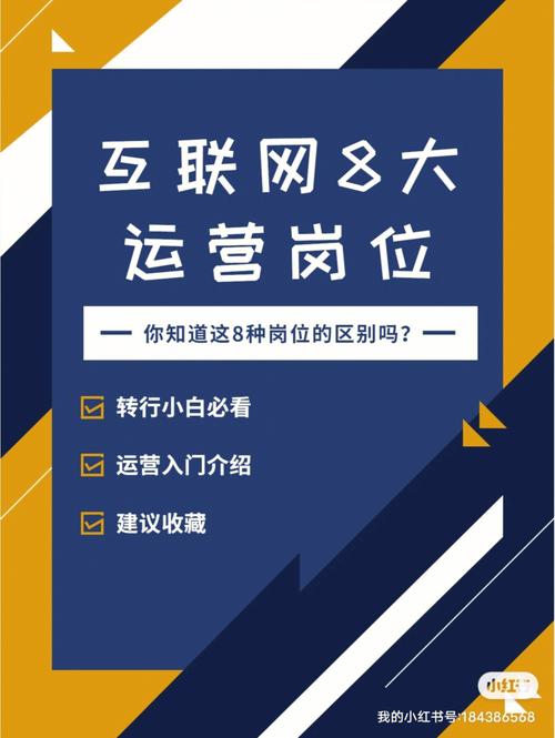 互聯網運營8種崗位